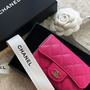 Authentic Pink Chanel Wallet